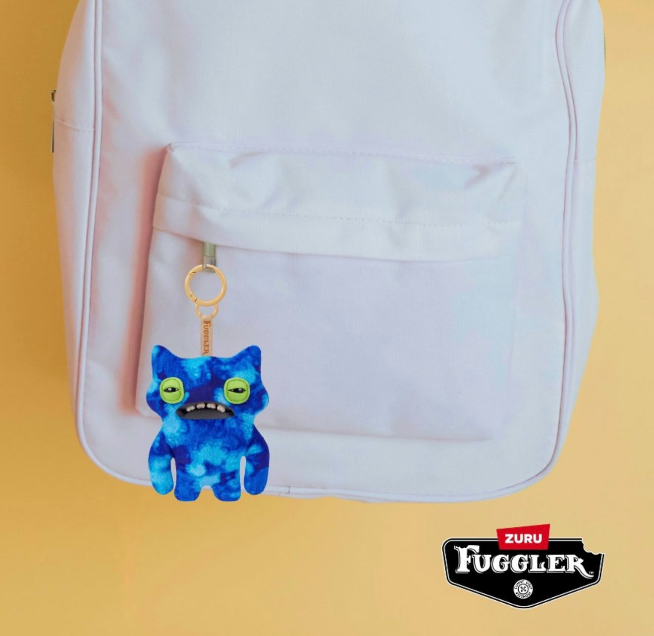 Fuggler - Keyring - Blue Tie Dye Wide Eyed Weirdo 2025 #107418