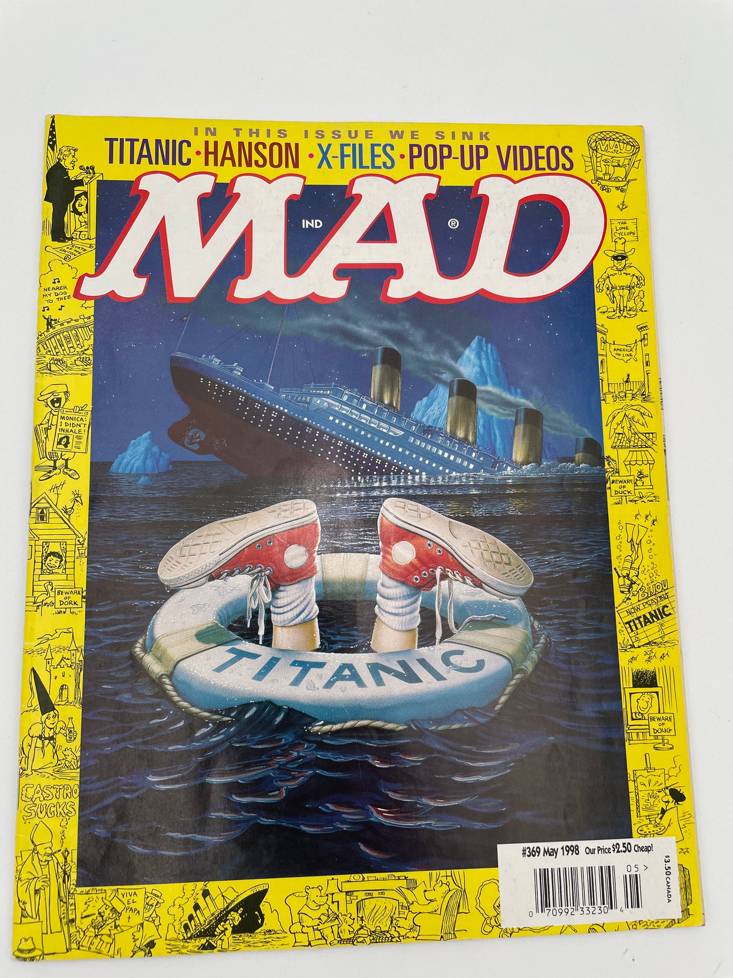 Mad Magazine - Titanic #369 - May 1998 #101363