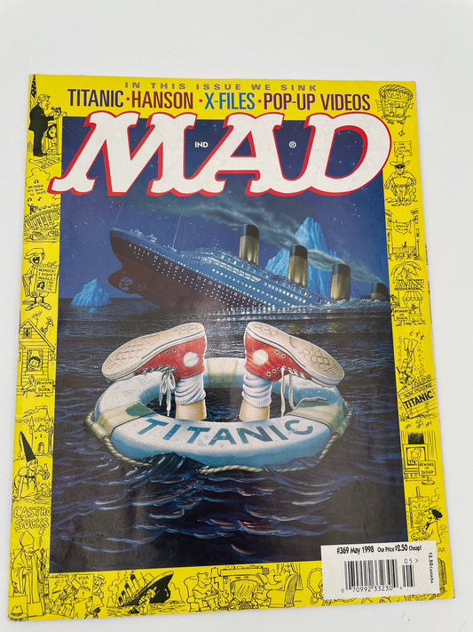 Mad Magazine - Titanic #369 - May 1998 #101363