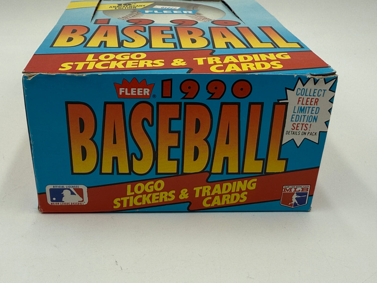 Fleer - Baseball Cards Wax Packs Box - 36 packs - New in Box 1990 #107406