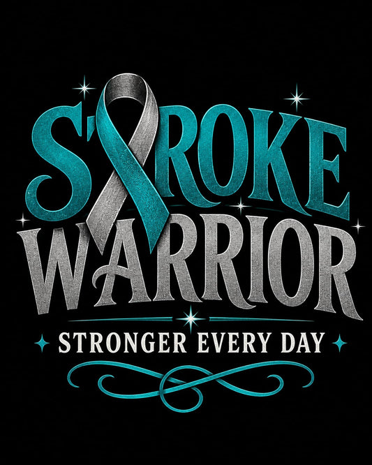 Buttons - WTHC-Radio - Stroke Warrior Stronger #108076