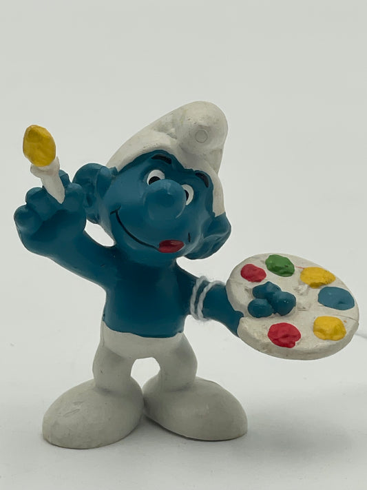 Smurfs - Painter Smurf 1980 #104351