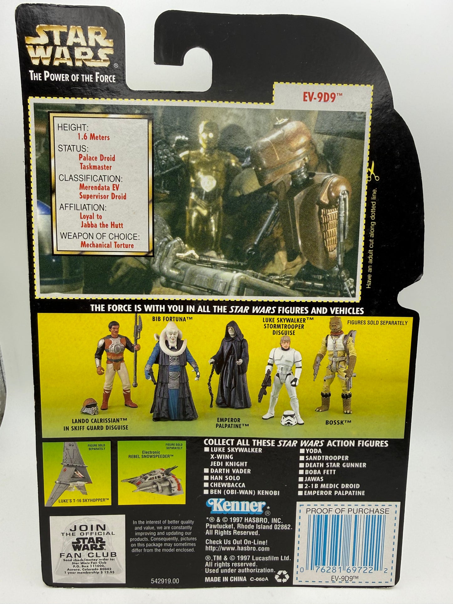 Star Wars - The Power of the Force - EV-9D9 1997 #107468