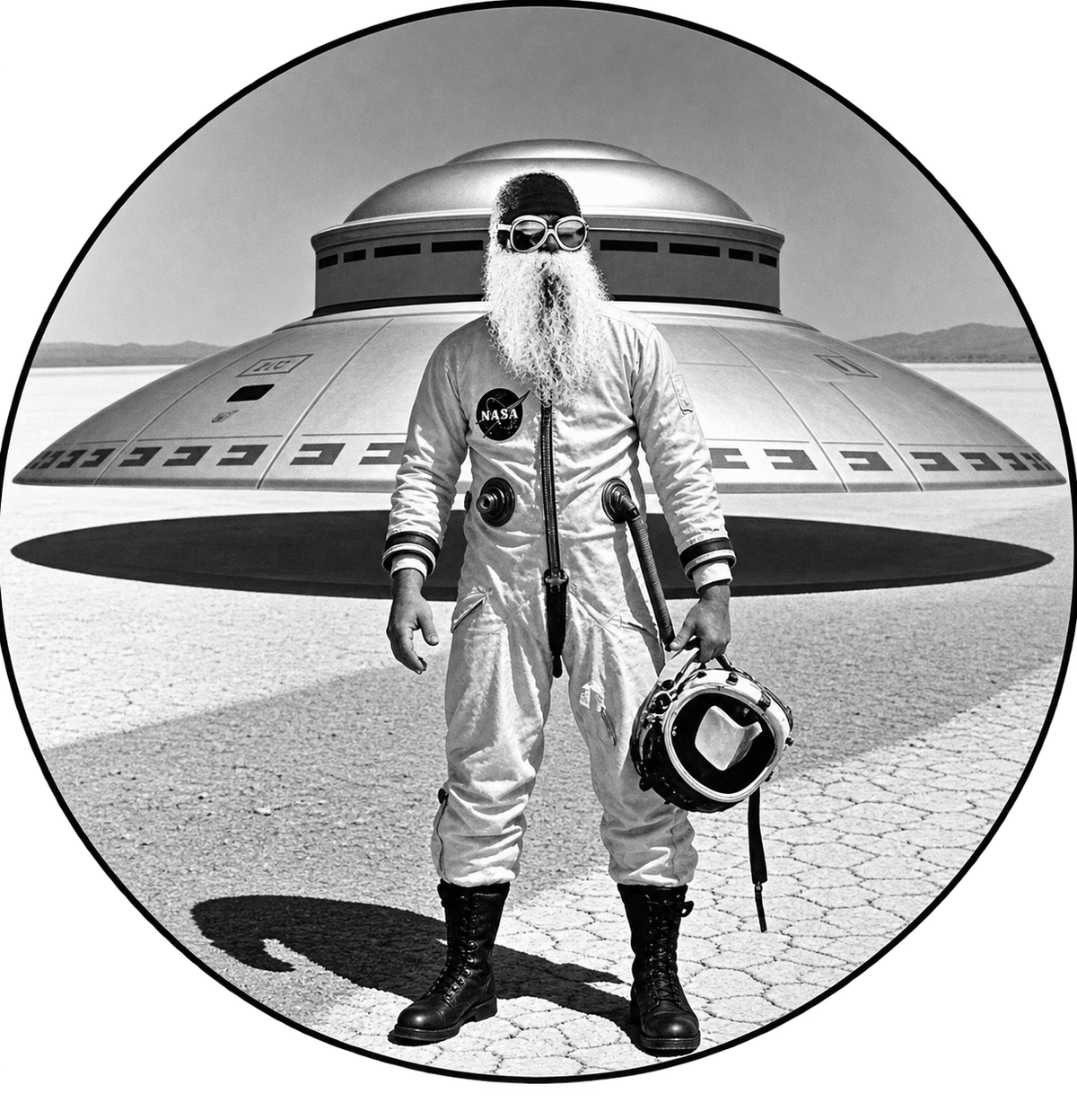 Button - The PEZ Outlaw - Astronaut Steve #108189