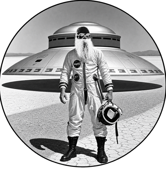 Button - The PEZ Outlaw - Astronaut Steve #108189