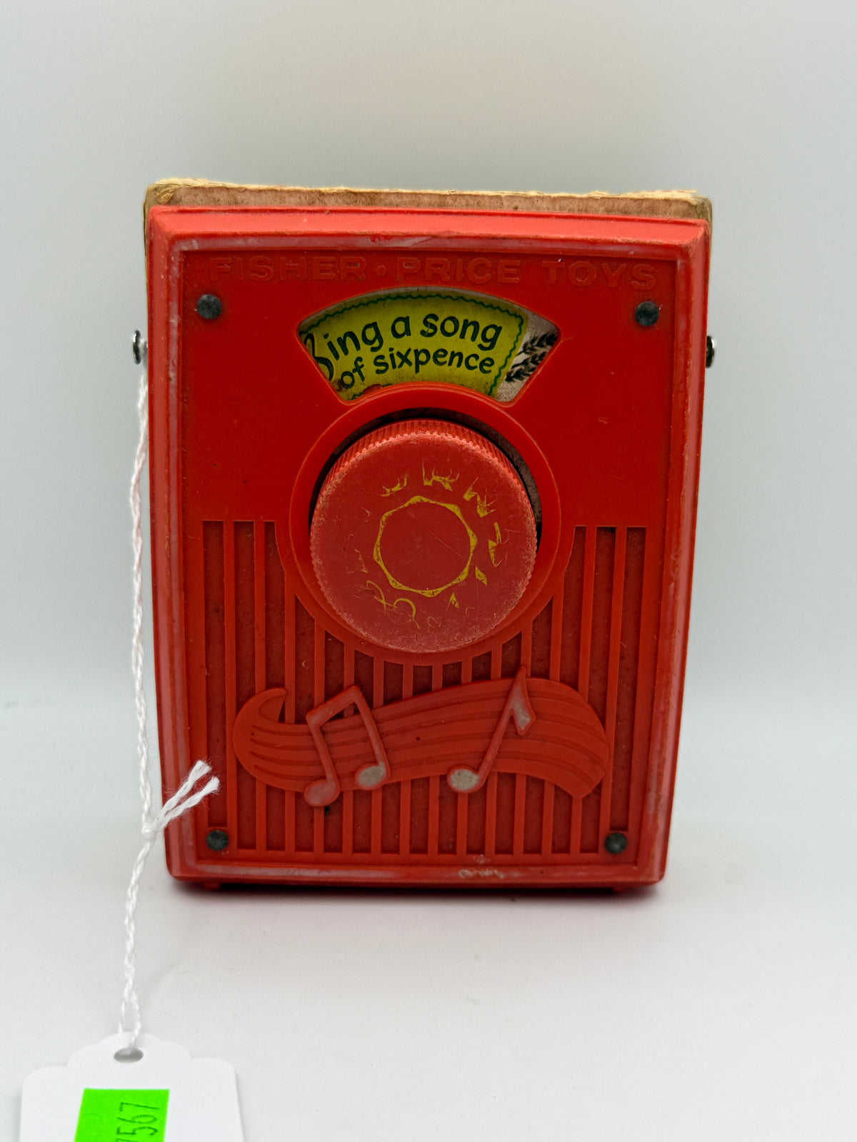 Fisher Price - Pocket Radio Musical Windup 1973 #107567
