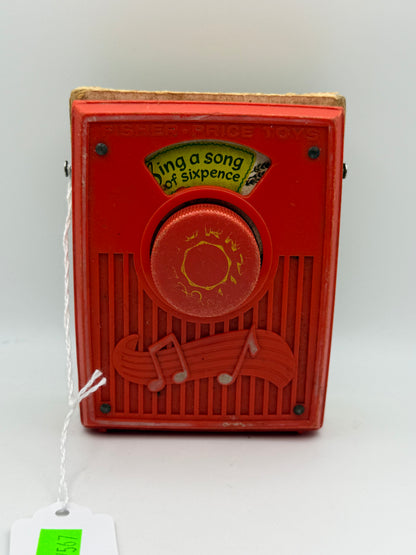 Fisher Price - Pocket Radio Musical Windup 1973 #107567