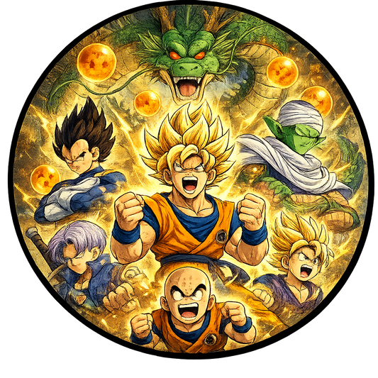 Button - 90s Theme - Dragon Ball Z #107739