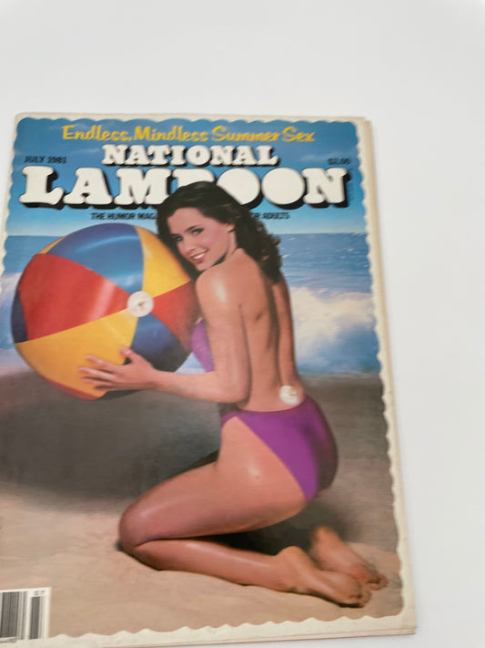 National Lampoons Magazine - Endless, Mindless Summer Sex - July 1981 #101752