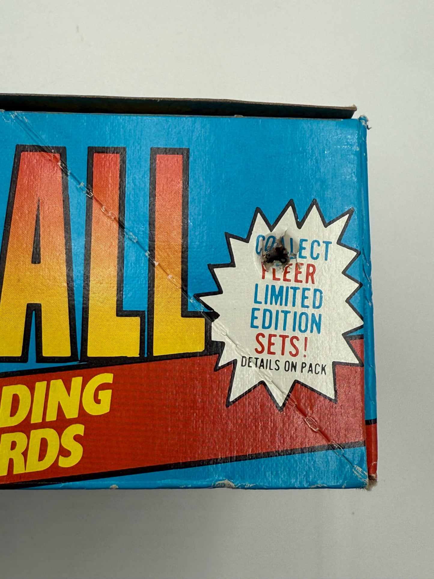 Fleer - Baseball Cards Wax Packs Box - 36 packs - New in Box 1990 #107406