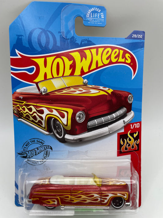 Hot Wheels - Flames #219 1/10 ‘49 Merc Red 2020 #103122
