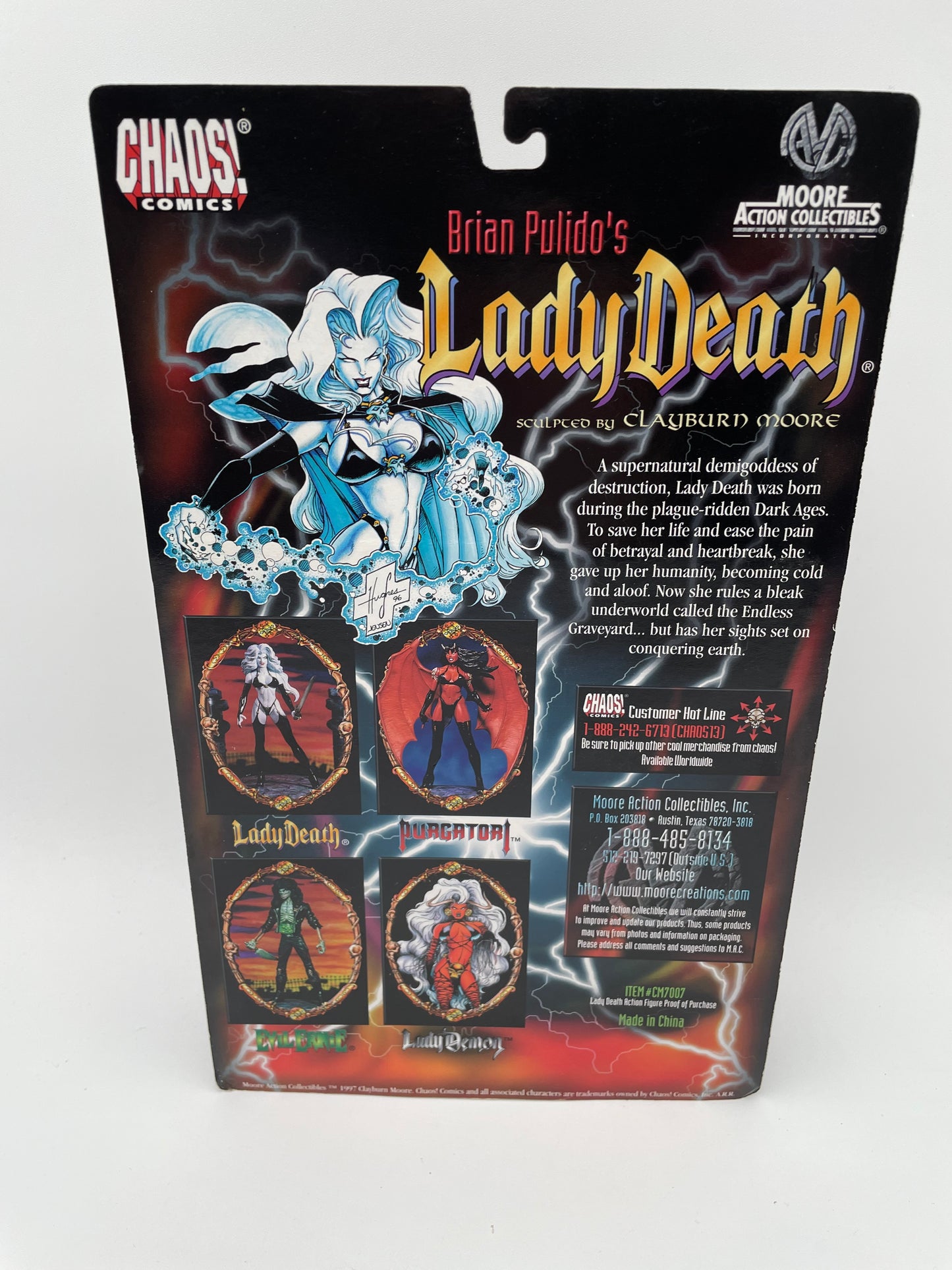 Chaos Comics - Lady Demon - Chrome Edition 1997 #103478
