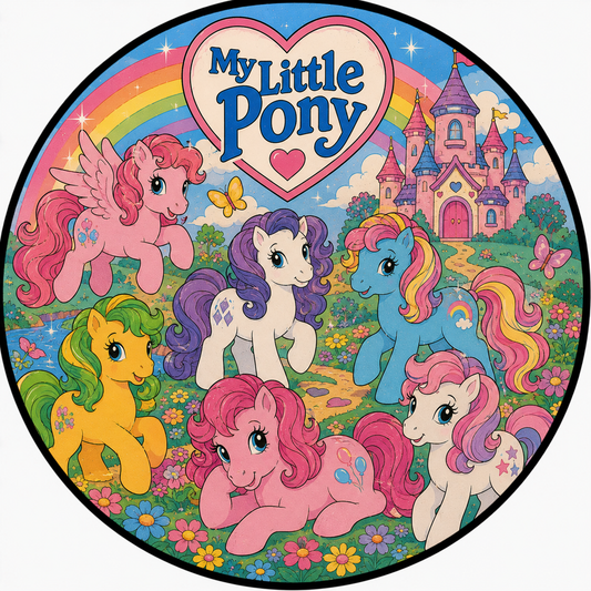 Button - 80s Theme - My Little Pony #107672