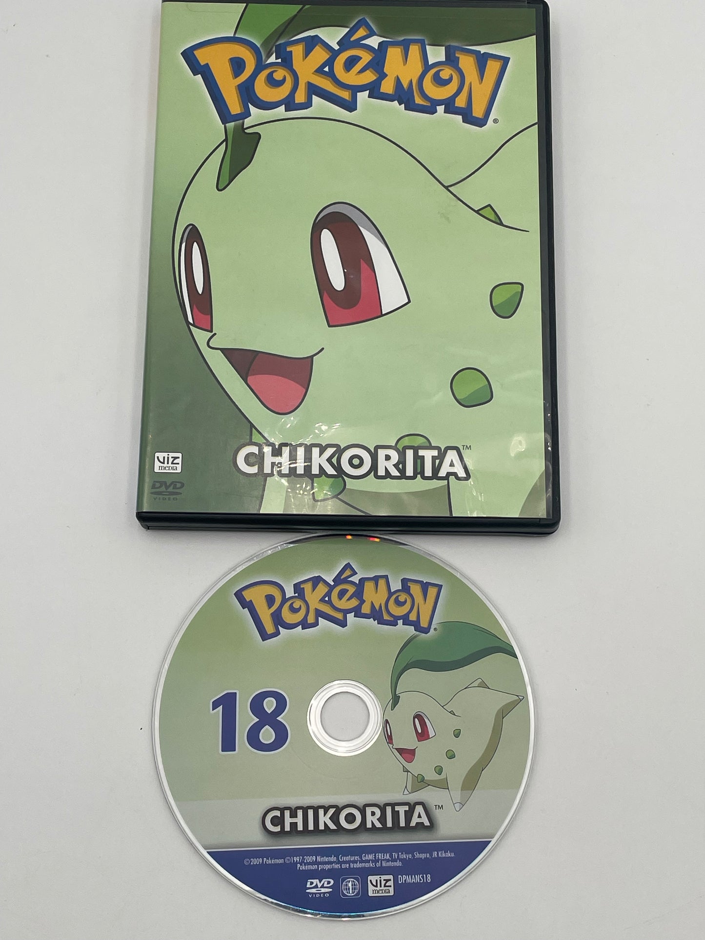 Pokémon - DVD - Chikorita 2009 #104184