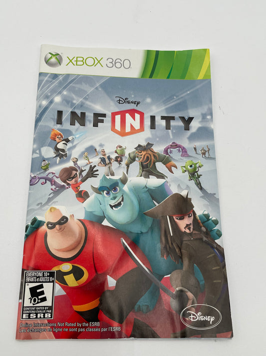 Infinity - Disney - xBox 360 Game Booklet Only 2004 #102890