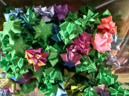 Mini Resin / 3D Print - Christmas Trees - Assorted Colors #107214