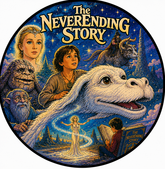 Button - 80s Theme - Never Ending Story #107668