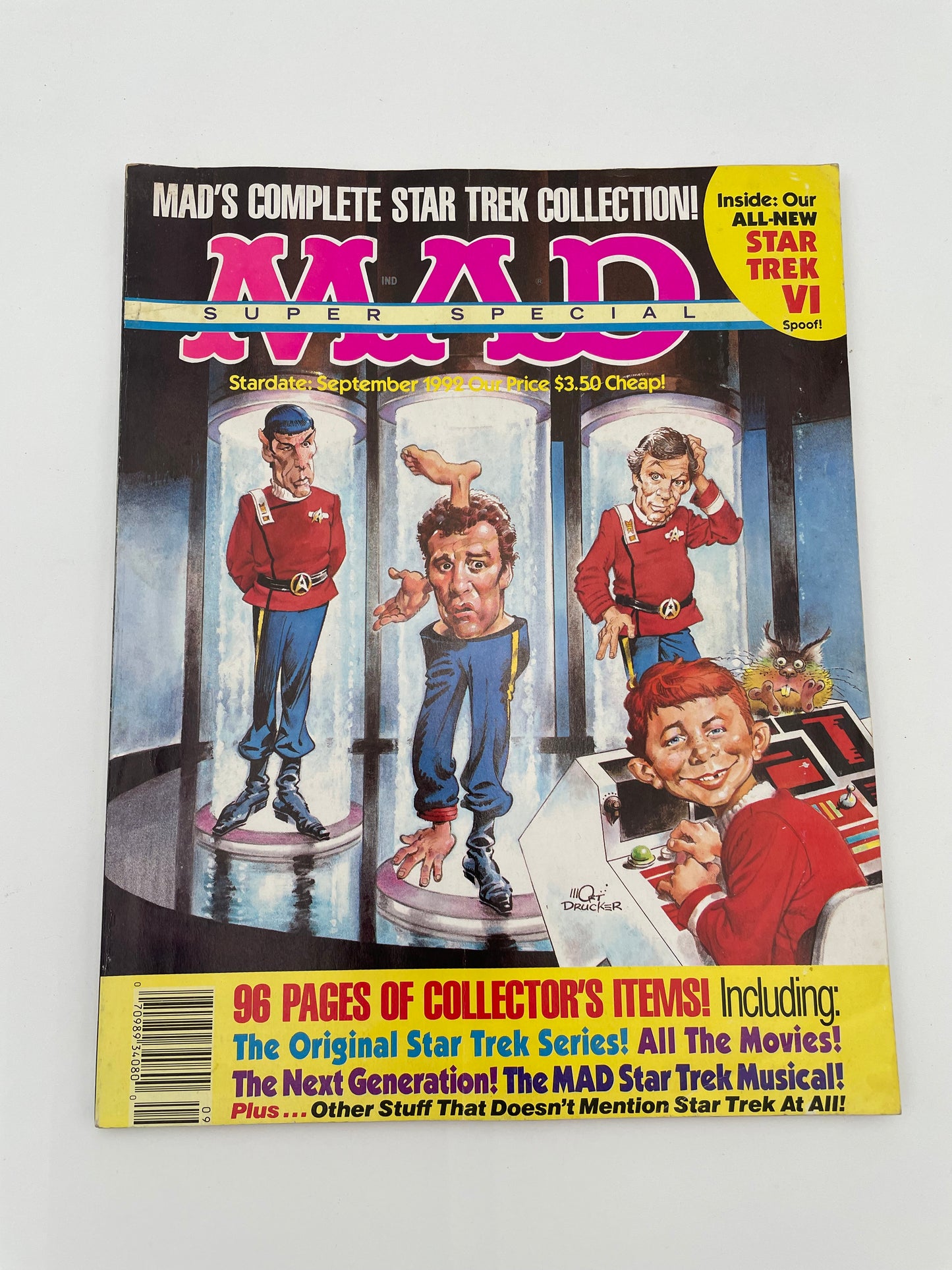 Mad Magazine - Super Special Star Trek - September 1992 - 101339