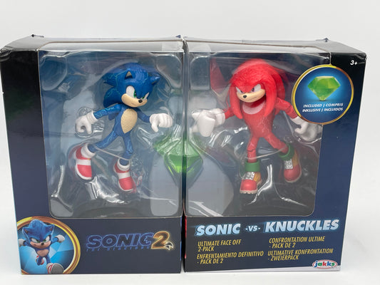 Sonic - Jakks Pacific - Sonic Vs Knuckles Figures 2022 #104611
