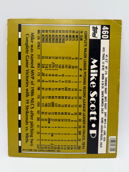 Baseball - Topps Folder - Mike Scott 1990 #105374