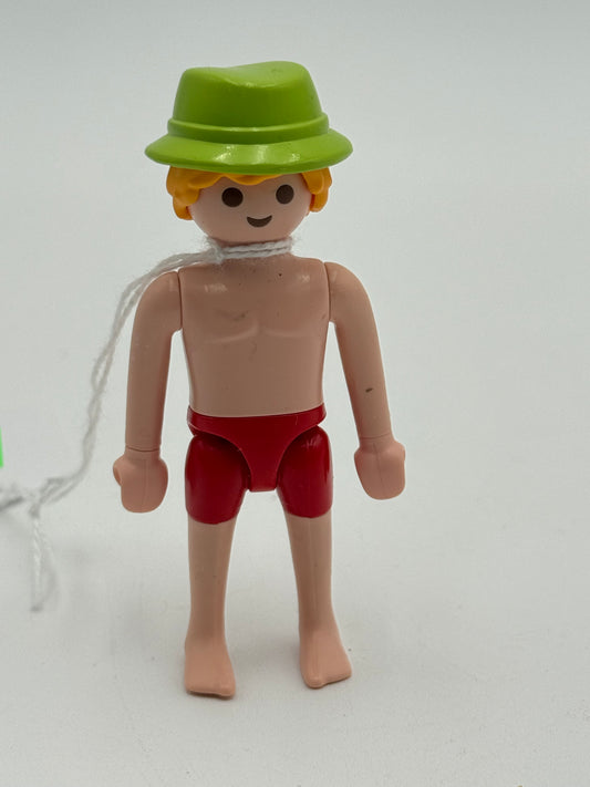 Playmobil - Figure - Swimmer in Red Trunks #105048