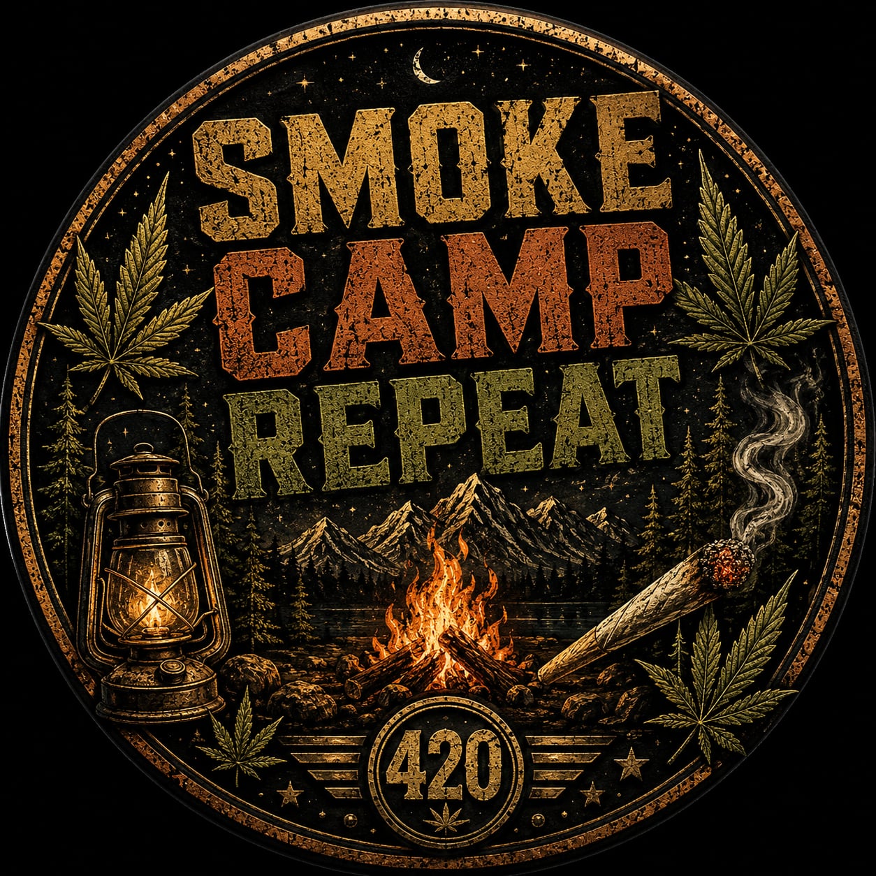Buttons - WTHC-Radio - Smoke Camp Repeat