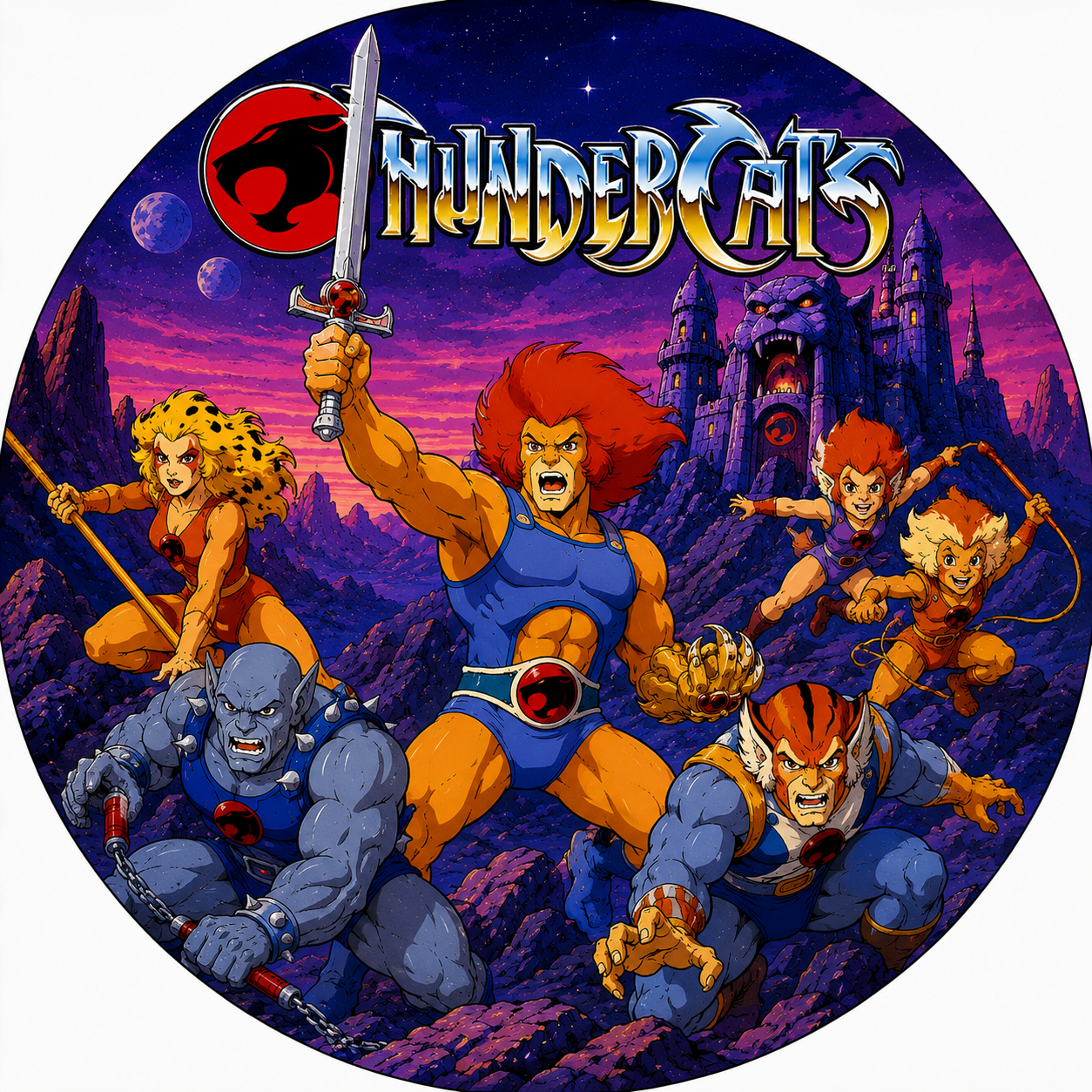 Button - 80s Theme - ThunderCats 2