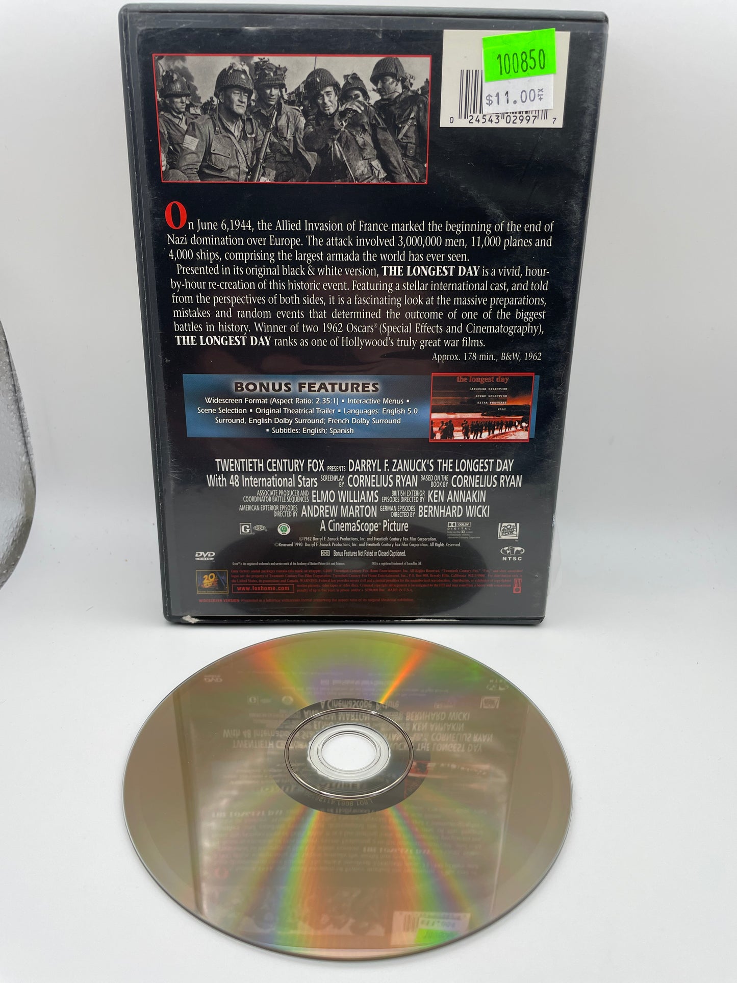 DVD - Longest Day, The #100850