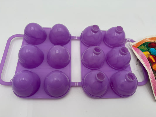 Jello - Egg Jigglers Mold - Purple 1990s #105202