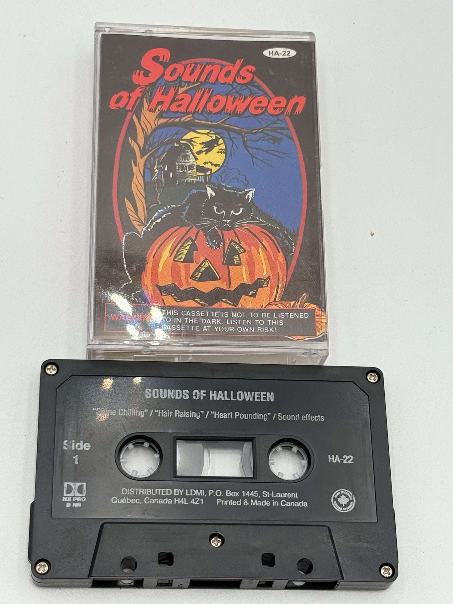 Halloween - Vintage Cassette Tape - Sounds of Halloween 1995 #105281