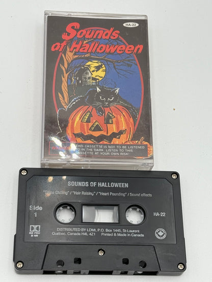 Halloween - Vintage Cassette Tape - Sounds of Halloween 1995 #105281