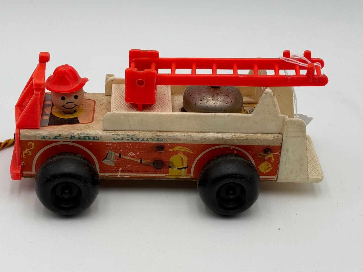 Fisher Price - Fire Truck Pull Toy 1968 #104926