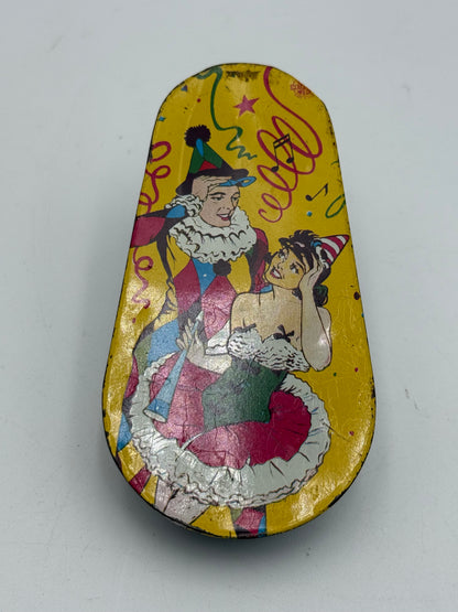 Tin Noisemaker - Vintage - Spinner - Masquerade Party 1950s/60s #105446