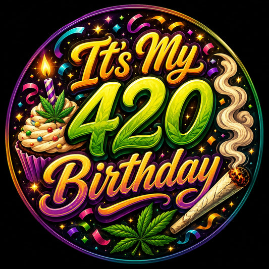 Buttons - WTHC-Radio - 420 Birthday #108017