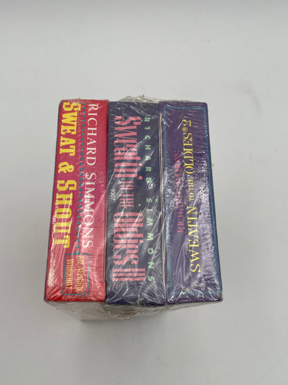 VHS - Richard Simons - 3 Pack Sweatin to the Oldies #104541