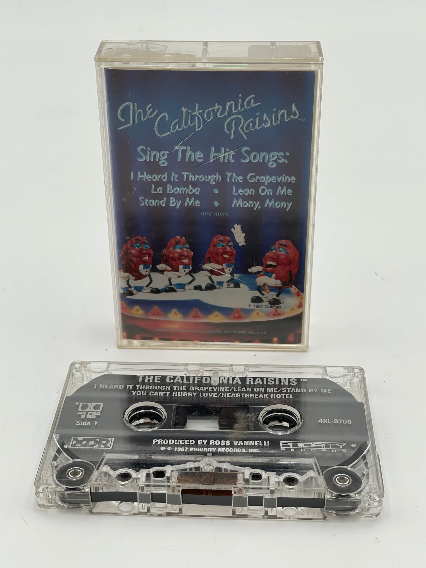 California Raisins - Cassette - Sing the Hit Songs 1987 #103858