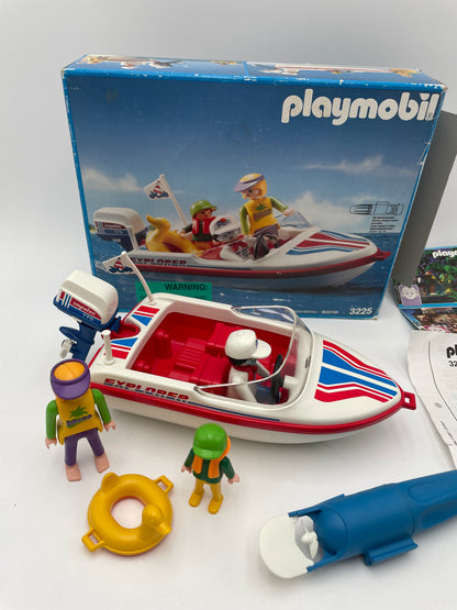 Playmobil - Speed Boat #3225 1992 #103462
