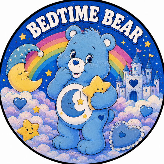 Button - 80s Theme - Care Bears - Bedtime Bear #107681