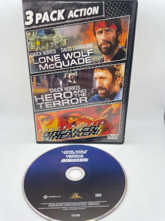 DVD - Chuck Norris 3 Pack Action #100974