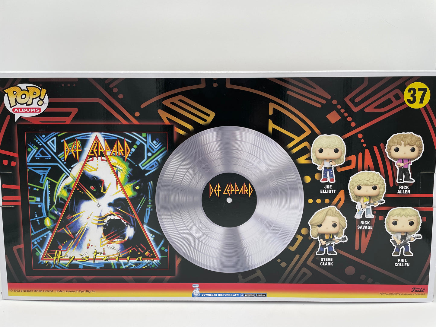 Funko Pop 37 - Def Leppard Hysteria Collector Set #100428