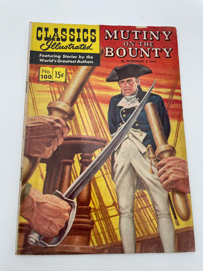 Classic Illustrated Comics - Mutiny on the Bounty - 1952 #102213