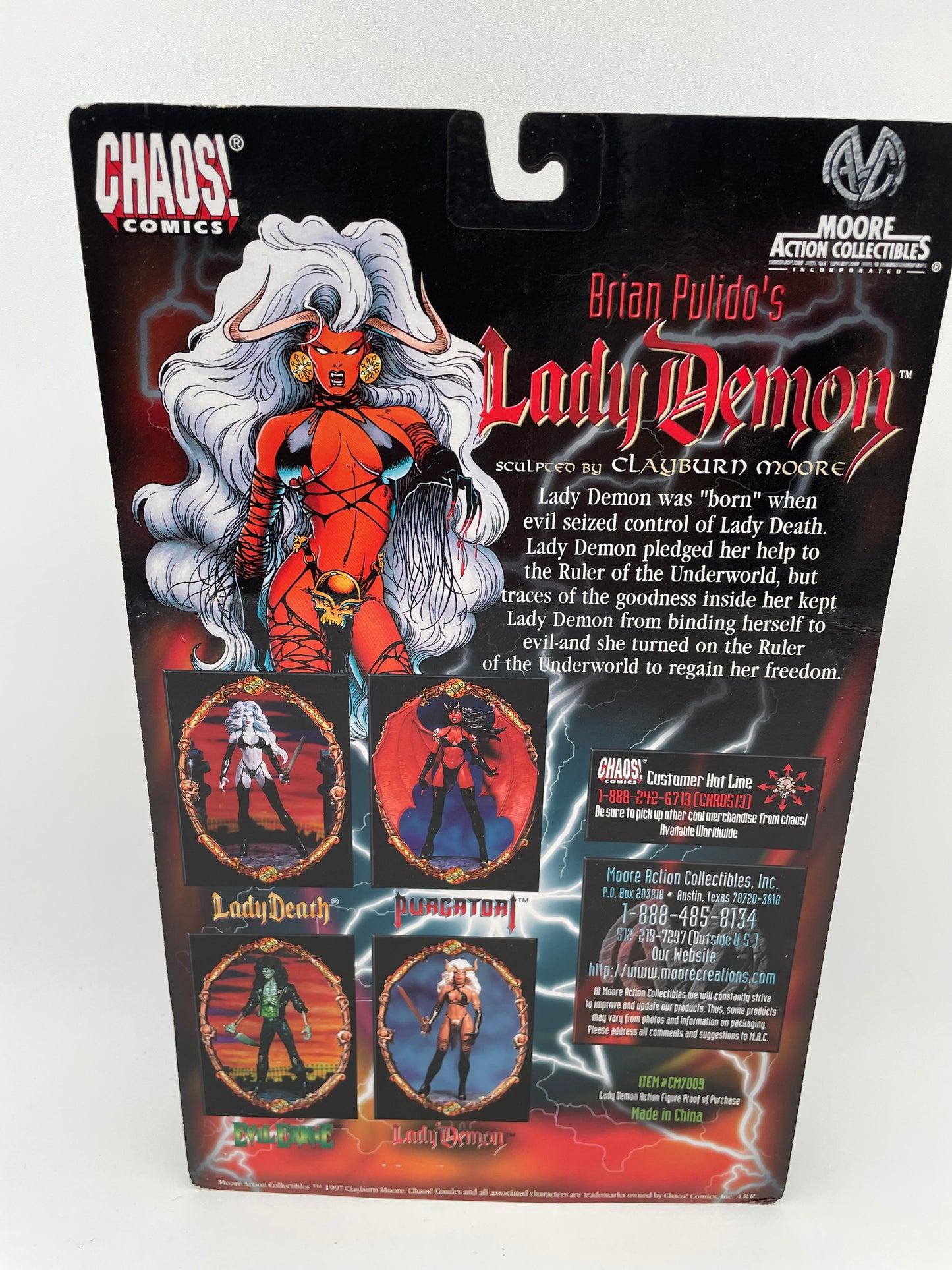 Chaos Comics - Lady Demon - Glow in the Dark Edition 1997 #103476