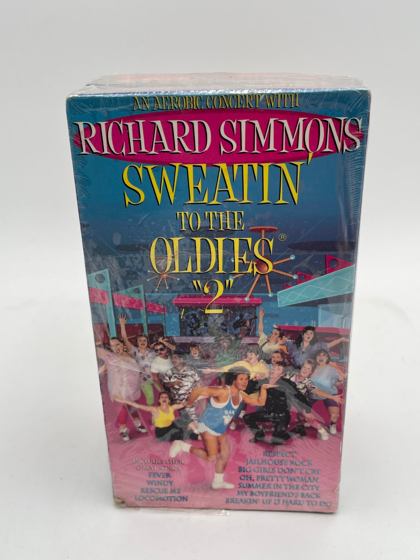 VHS - Richard Simons - 3 Pack Sweatin to the Oldies #104541