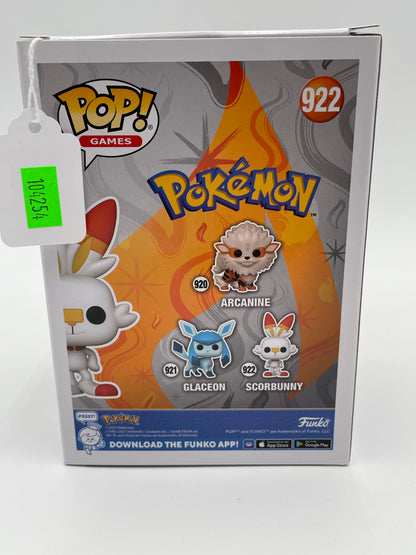 Pokémon - Funko Pop -  922 Scorbunny #104254