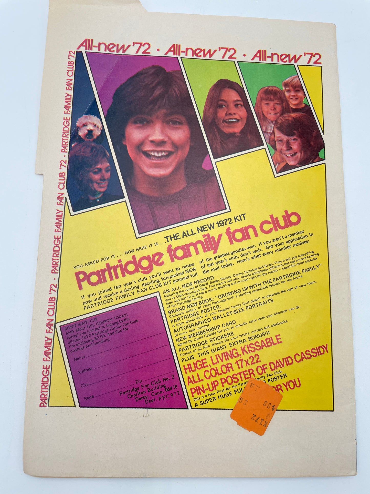 Charlton Comics - Partridge Family #12 - September 1972 #102208