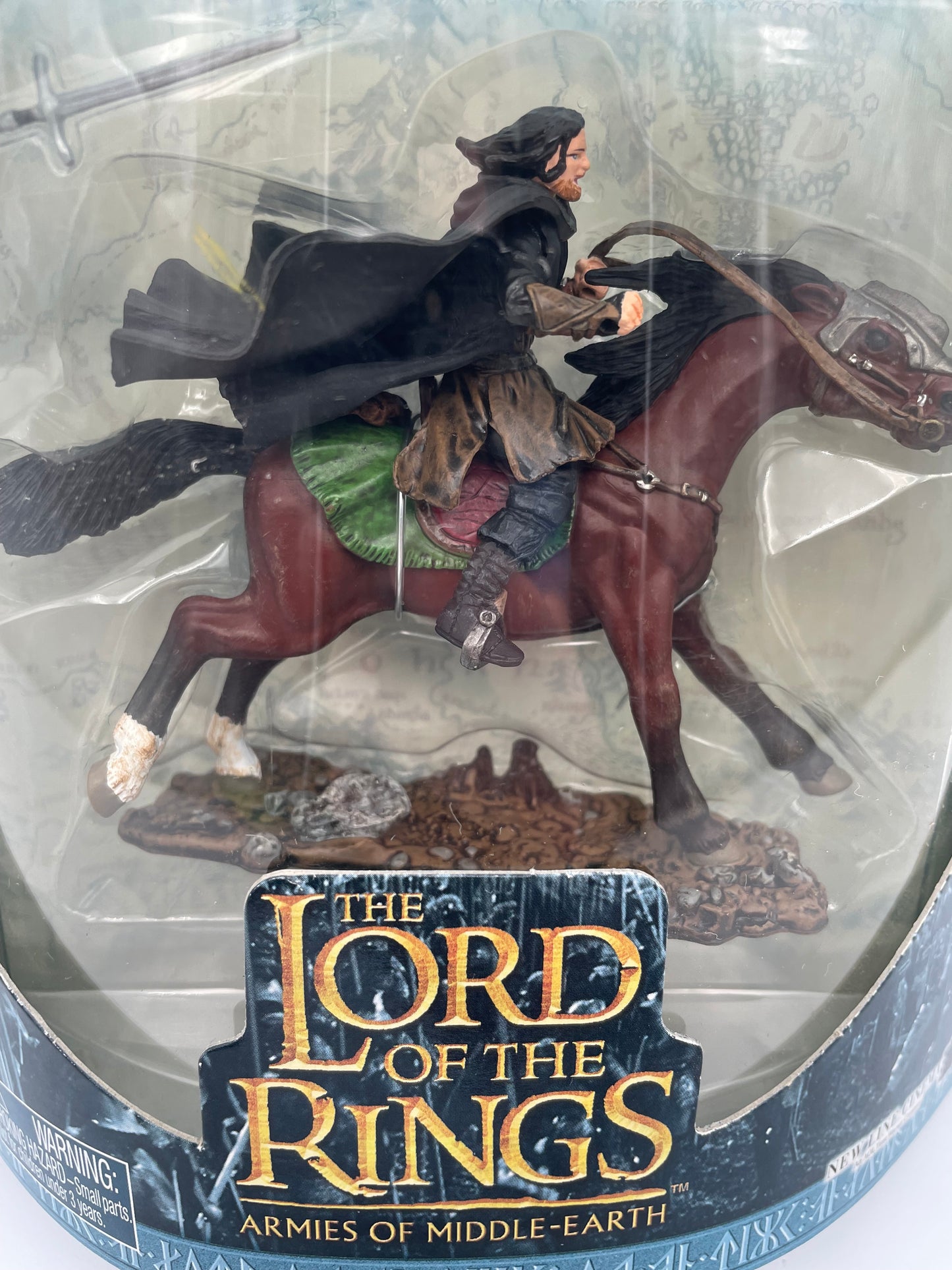 Lord of the Rings - Armies of Middle Earth - Aragorn on Horseback 2003 #104770