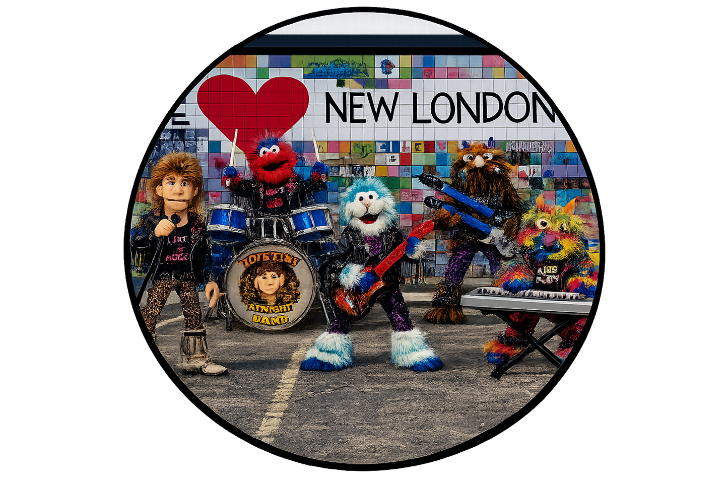Buttons - Toys Play At Night - TPAN Band New London