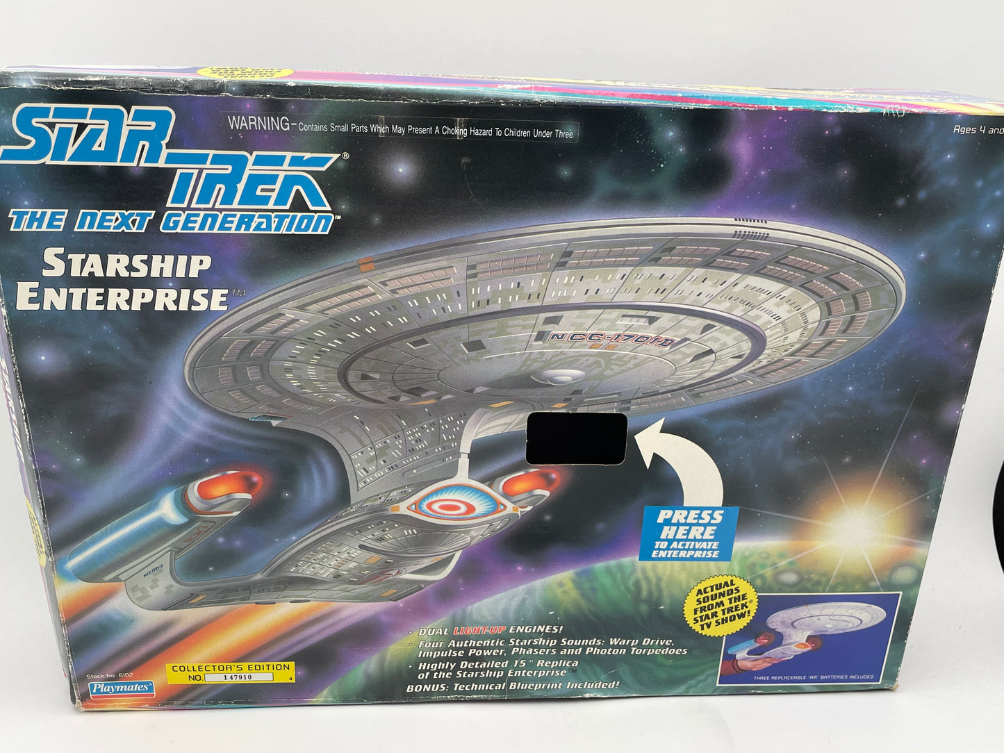 Star Trek - Playmates - TNG Starship Enterprise 1992 #104538