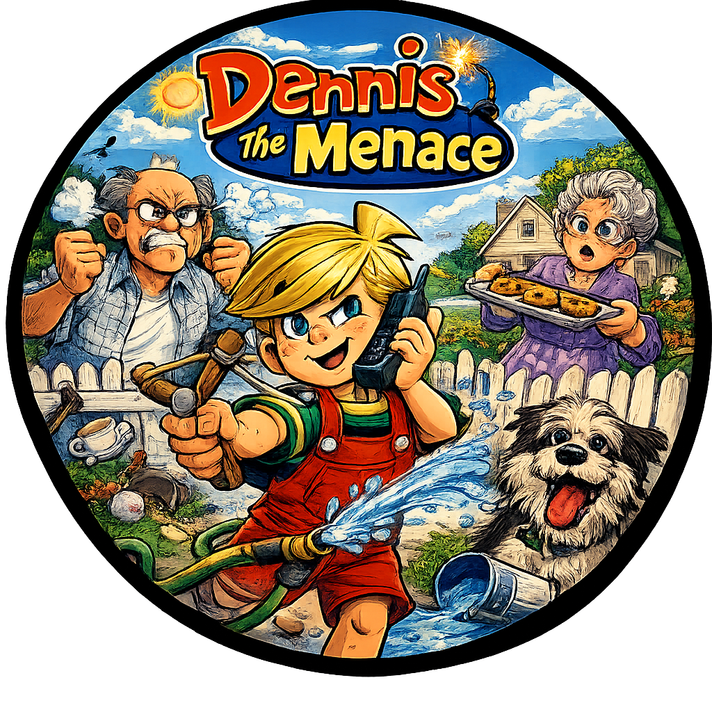 Buttons - 90s Theme - Dennis The Menace #108144
