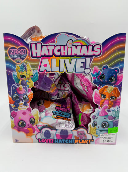 Hatchimals Alive - Neon Rainbow - Mystery Pack 2024 #107395